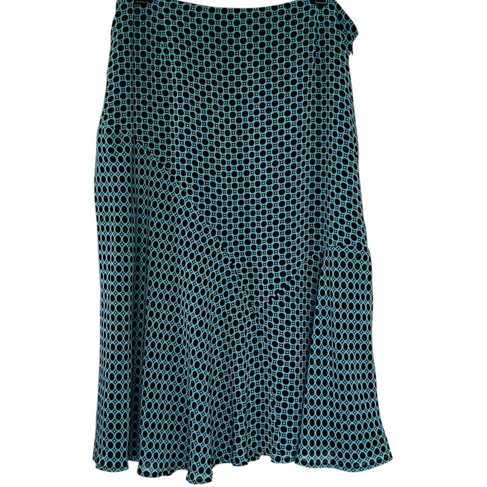 Evan Picone Lightweight Semi-Sheer Skirt With Lining Size 12